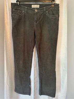 Aeropostale Grey Corduroy Pants